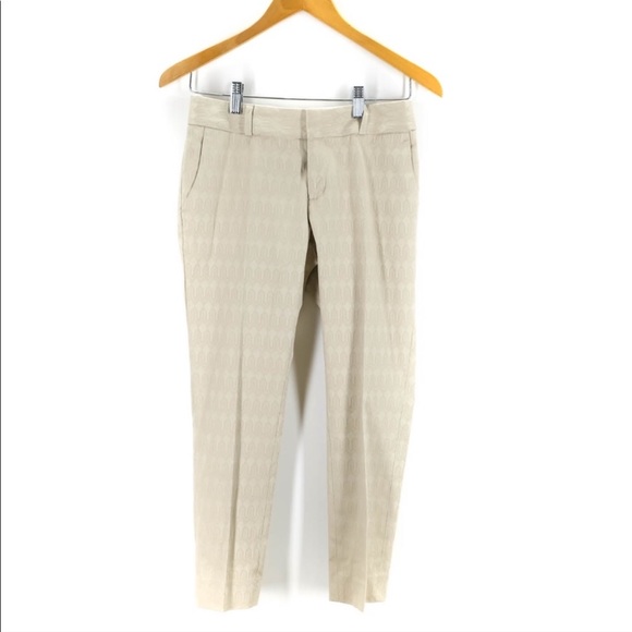 Banana Republic Camden Jacquard Fit Ankle Pants - Picture 3 of 5